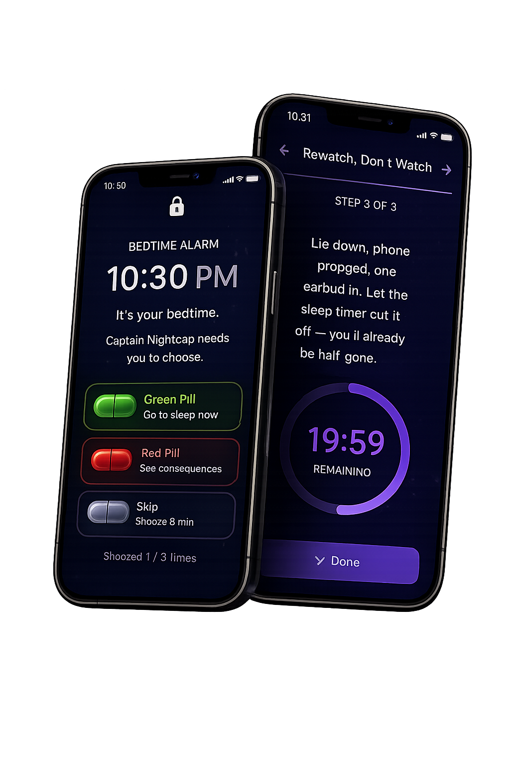 App screenshots